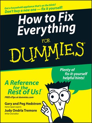 cover image of How to Fix Everything For Dummies